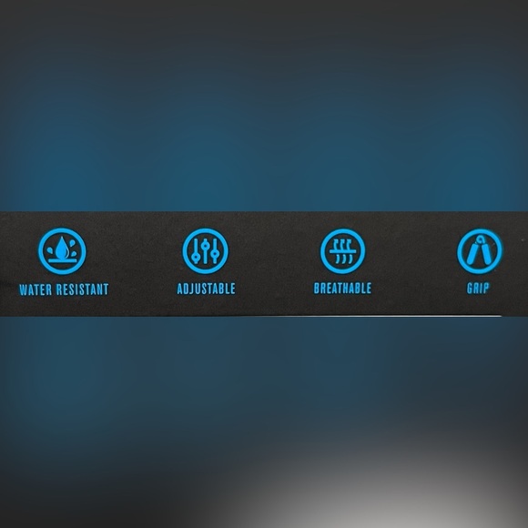 NEW HURLEY - Men’s water resistant adjustable breathable grip Snow Gloves - Picture 12 of 13